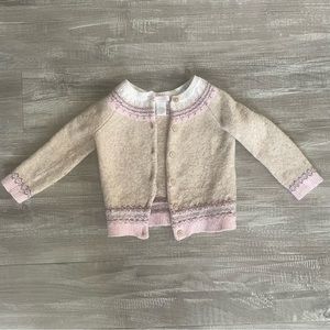 Janie and Jack wool cardigan 3T